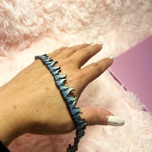 Blue flame choker vintage used condition